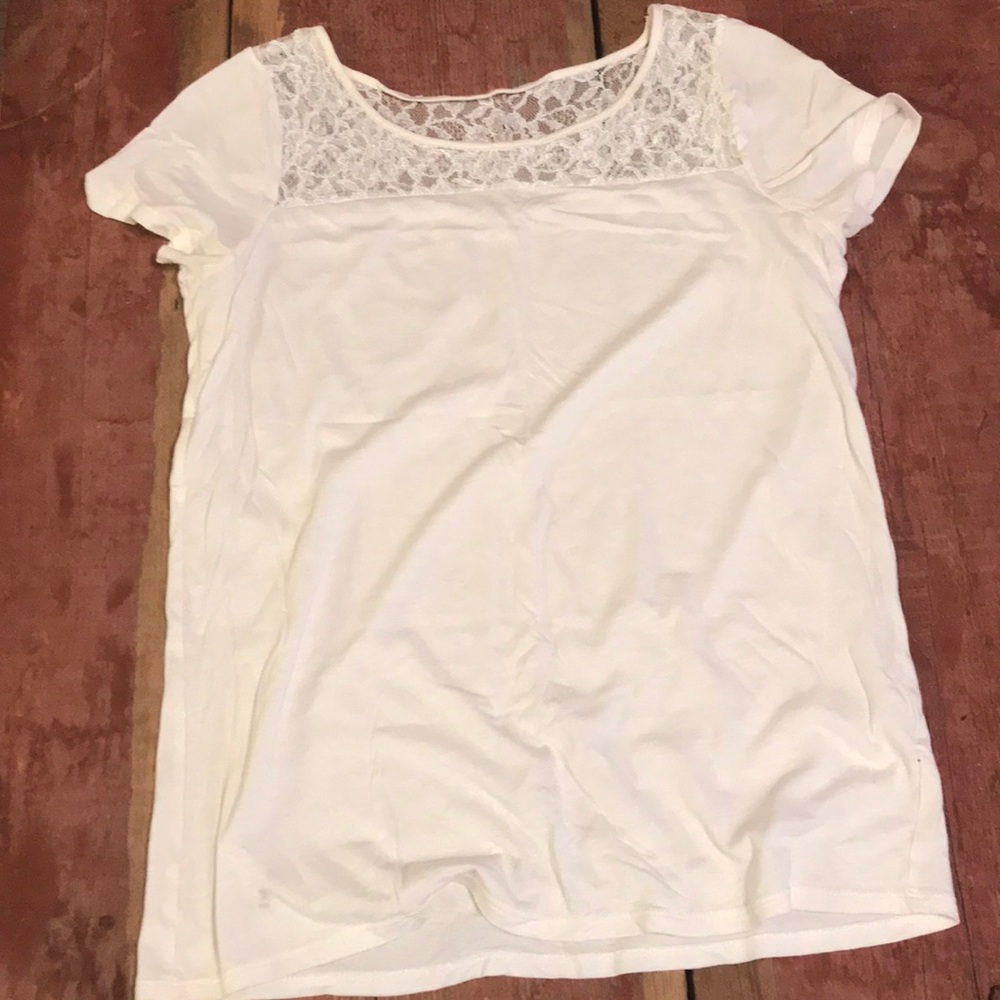 J crew small lace top